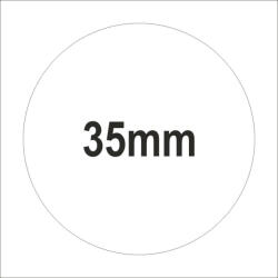 35mm THERMO körcímke (1.000 db/40)