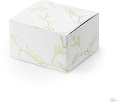 Bloomi Ajándékdoboz 6x3, 5x5, 5 cm fehér, arany S/10 (PUDP27008019)