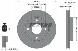 TEXTAR féktárcsa TEXTAR 92051003 (92051003)