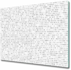  tulup. hu Üveg vágódeszka bináris kód 2x30x52 cm - mall - 15 900 Ft