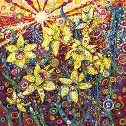 Grafika - Puzzle Sally Rich: Narcise - 1 000 piese Puzzle
