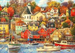 Grafika - Puzzle Chuck Pinson: Good Times Harbour - 2 000 piese Puzzle