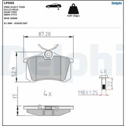 DELPHI KLOCKI HAM - centralcar - 80,37 RON
