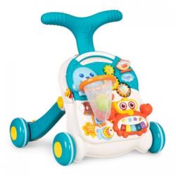 Huanger Antemergator educational 2 in 1 Huanger HE0828 - Alb cu albastru - mama