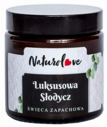Naturolove Lumânare parfumată Luxurious sweetness - Naturolove 120 ml