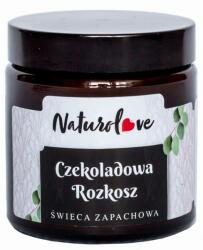 Naturolove Lumânare parfumată Chocolate delight - Naturolove 120 ml