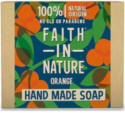 Faith in Nature Săpun de mâini „Portocal - Faith In Nature Orange Hand Made Soap 100 g