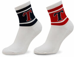 Tommy Jeans 2 pár hosszú szárú unisex zokni 701228093 Fehér (701228093)