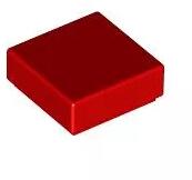 LEGO® 3070bc5 - LEGO piros csempe 1 x 1 méretű (3070bc5)