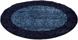 Ayyildiz Bolti 9. Ay life 1503 kék 200cm - kör shaggy szőnyeg akció (560574)
