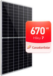 Canadian Solar Panou fotovoltaic Canadian Solar 670W - CS7N-670MS HiKu7 Mono PERC (CS7N-670MS/35mm)
