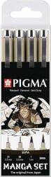 Sakura Pigma Micron Manga Технически химикалки Sepia 4 бр (POXSDKMAN4)