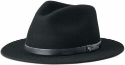 Brixton Pălărie 'MESSER FEDORA' negru, Mărimea M