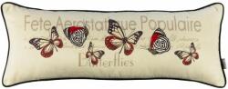 Debre Piros pillangók párnahuzat, polyester, 25x70cm