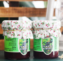  Papp fekete ribizli lekvár - 200g (cukormentes)