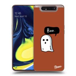 Picasee Husă transparentă din silicon pentru Samsung Galaxy A80 A805F - Boo