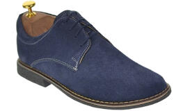 Rovi Design Oferta marimea 42, 43, Pantofi barbati, casual, din piele naturala intoarsa, bleumarin - LPAVELBLM2