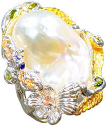 Frumoasa Venetiana Inel argint perla (C2305)