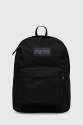 JanSport hátizsák fekete, nagy, nyomott mintás - fekete Univerzális méret - answear - 10 990 Ft