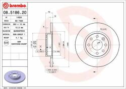 BREMBO Bre-08.5186. 20 (08.5186.20)