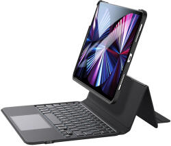 ESR Husa cu tastatura compacta si usoara compatibila cu iPad Air 4 5 (2020 2022) iPad Pro 11 (2018 2020 2021 2022), ESR, iluminata, Negru