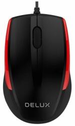Delux M321BU-BR Red Mouse