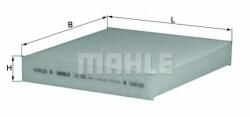 Mahle Original Filtru polen / aer habitaclu HONDA JAZZ II (GD) (2002 - 2008) MAHLE ORIGINAL LA 155