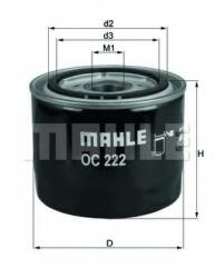 Mahle Original Filtru ulei ALFA ROMEO 156 (932) (1997 - 2005) MAHLE ORIGINAL OC 222
