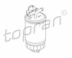 TOPRAN Filtru combustibil FORD GALAXY (WGR) (1995 - 2006) TOPRAN 109 243