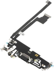  Piese si componente Banda cu Conector Incarcare - Microfon Apple iPhone 12 Pro Max, Negru (alim/iph12PM/gr) - vexio