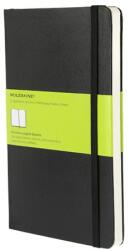 Moleskine Notesz Qp062 Kemény Fekete ""l"" Sima (7490136000) (7490136000)
