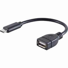 VIVA 13-20015 USB-C - USB-A OTG Adapter, 12cm
