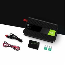 Green Cell INV04DE захранващ адаптор и инвертор Универсален 500 W Черен (INV04DE)