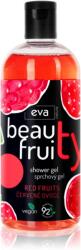Eva Natura Beauty Fruity Red Fruits gel de duș 400 ml