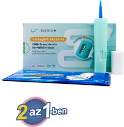 Elysium 2 az 1-ben FOB + Transzferrin egylépéses kombinált gyorsteszt - 1 db tesztkészlet (székletből) - 1 db