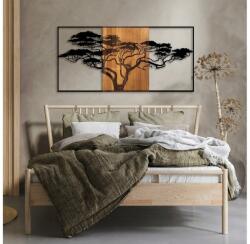 Asir Fali dekoráció 147x70 cm fa/fém faág mintával 899SKL2315 (AS1689)