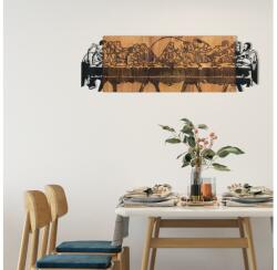 Asir Fali dekoráció 76, 5x24, 5 cm Utolsó Vacsora AS1693 (AS1693)