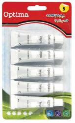 Optima Tempera OPTIMA 12 ml fehér 5 darabos
