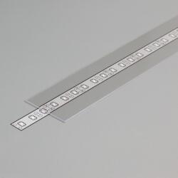 Topmet LED profil fedél "H" FLAT8 víztiszta (23000216)