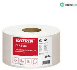 Katrin toalettpapír Classic Gigant S 18cm-es, 2r. , 150m/tek, fehér, 12tek/karton, 48karton/raklap (2504)