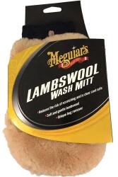Meguiar's Consumer Produse microfibra Manusa pentru spalare auto , imitatie blana de miel, Lamb Wool Wash Mitt (A7301) - 24mag