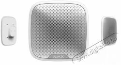 Ajax Systems StreetSiren vezetéknélküli kültéri fehér sziréna