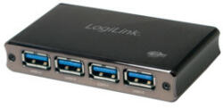 LogiLink UA0282 hálózati csatlakozó USB 3.2 Gen 1 (3.1 Gen 1) Micro-B 5000 Mbit/s Fekete (UA0282) - kazycomputers - 11 890 Ft