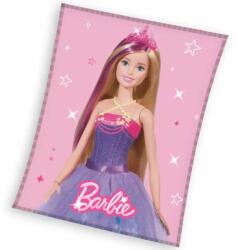 Carbotex Barbie: Pătură de prințesă - 150 x 200 cm (BARB234001 KOC) Patura