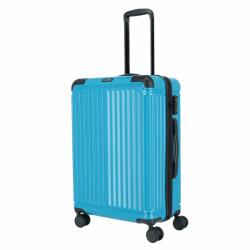 Travelite Cruise türkiz 4 kerekű közepes bőrönd (72648-23)