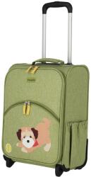Travelite Youngster zöld kutyás 2 kerekű gyerek bőrönd (81697-80)