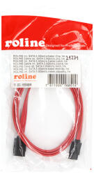 Roline SATA adatkábel 1m fém rögzítővel