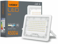 Videx Reflektor LED 50W 4500lm 5000K IP65 fehér LUCA
