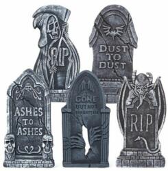 Joyin Halloween sírkő dekoráció szett, 5 db-os