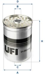 UFI 24.361. 00 Üzemanyagszűrő